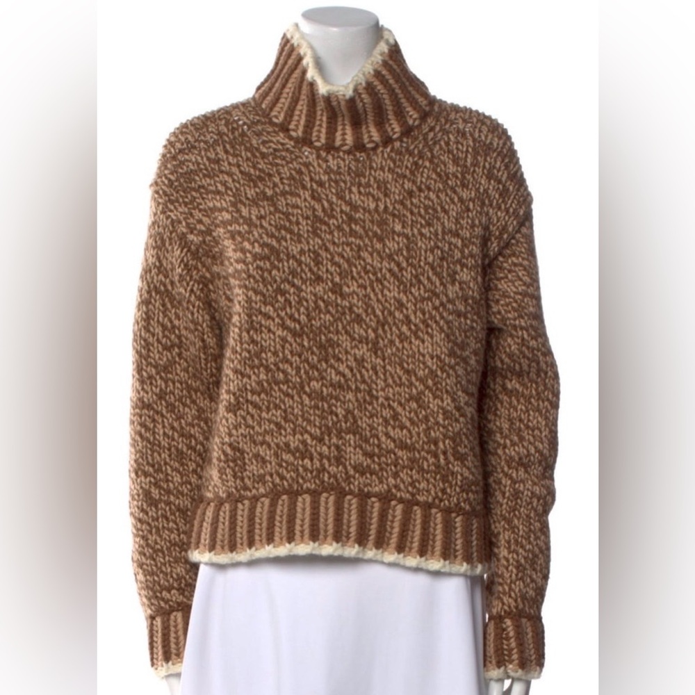 Moncler Wool-blend Turtleneck Sweater Small
